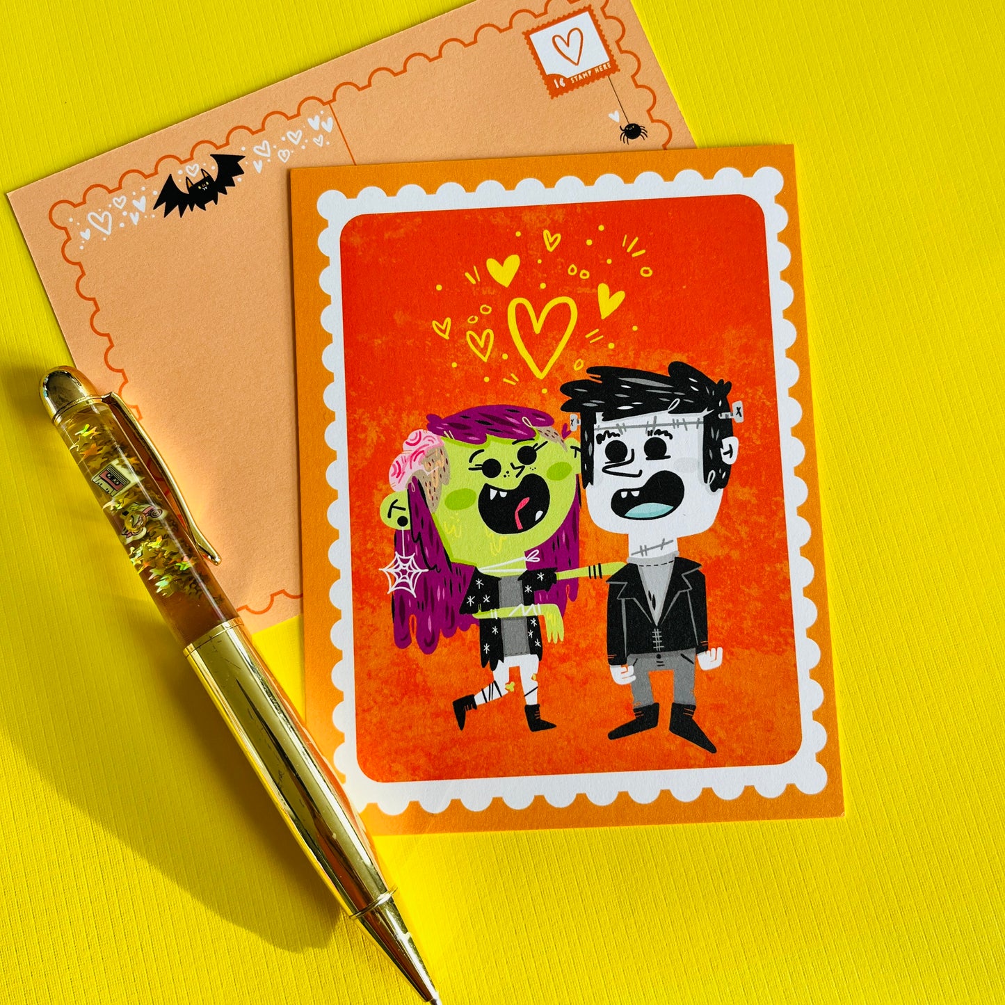 Spooky Love Postcard Set