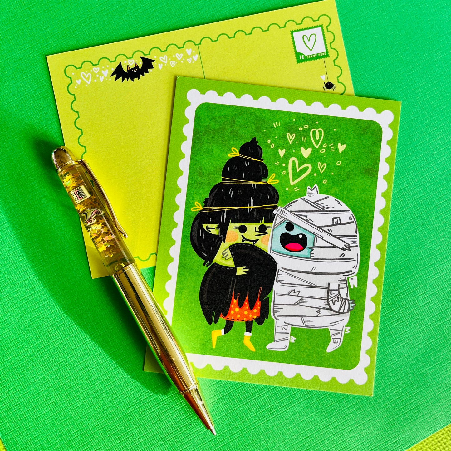 Spooky Love Postcard Set