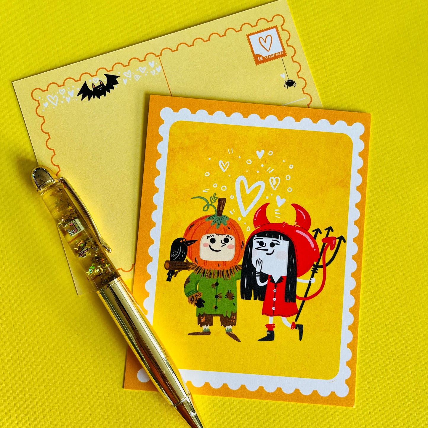 Spooky Love Postcard Set