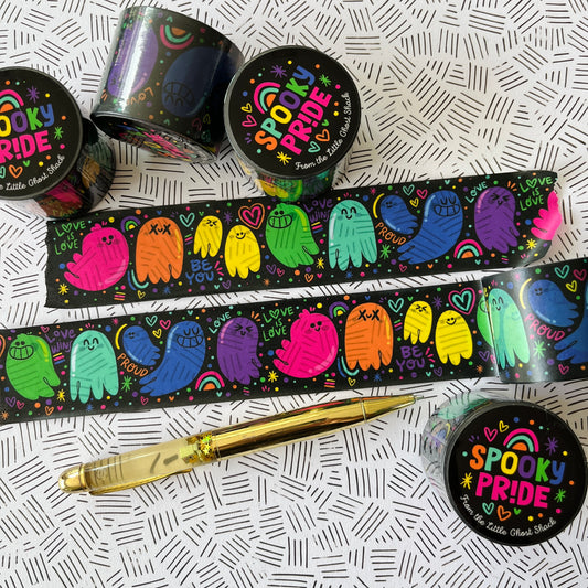 Jumbo Spooky Pride Washi Tape