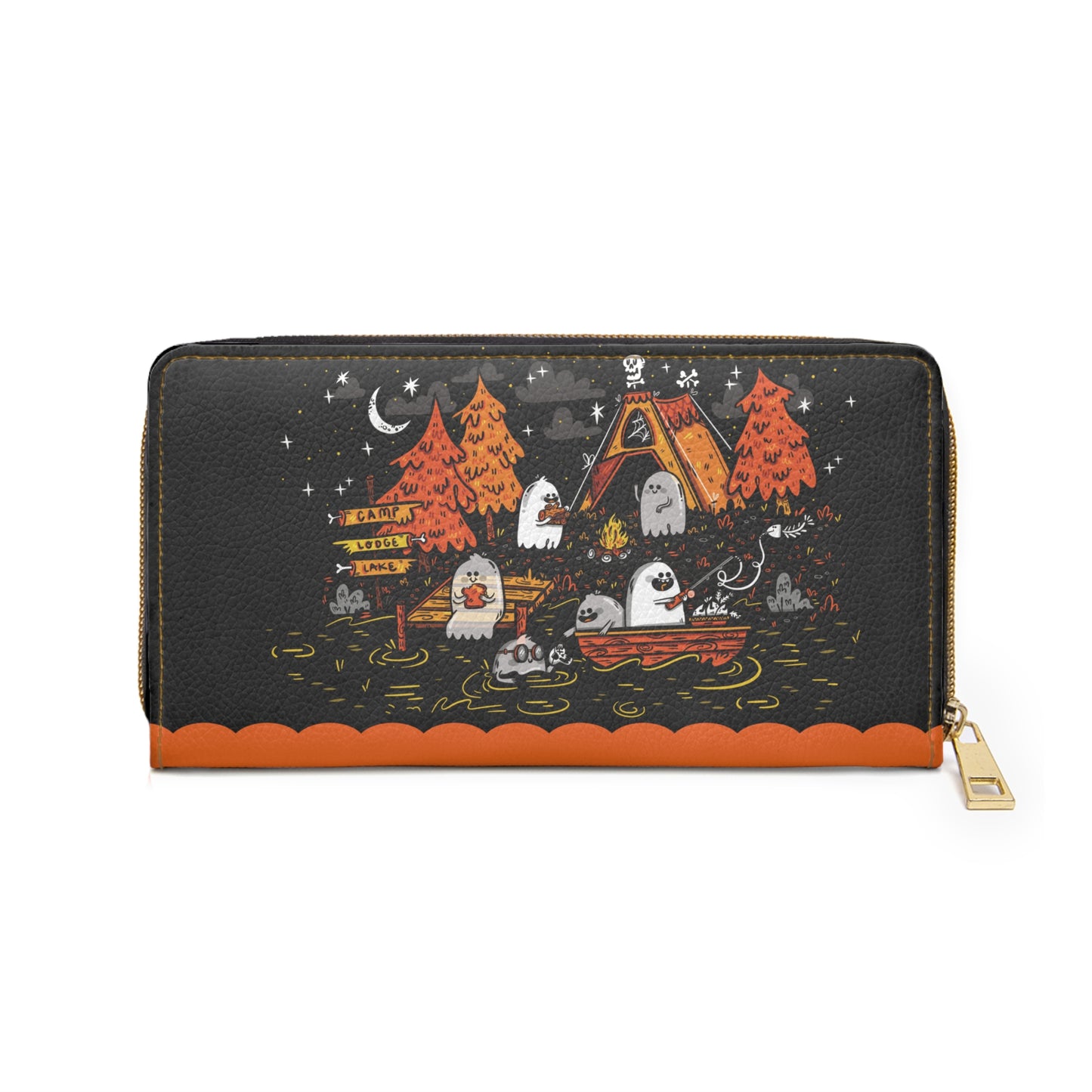 GHOST SUMMER CAMP Zipper Wallet