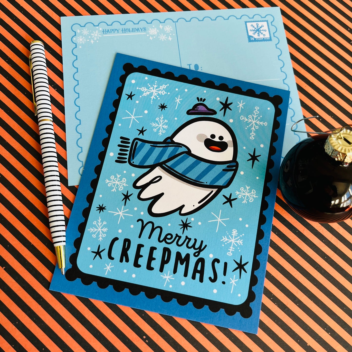 Merry Creepmas Postcard Set