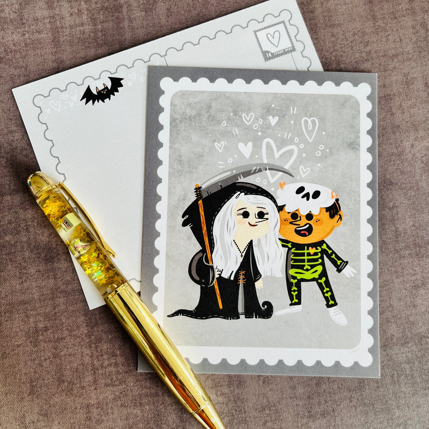 Spooky Love Postcard Set