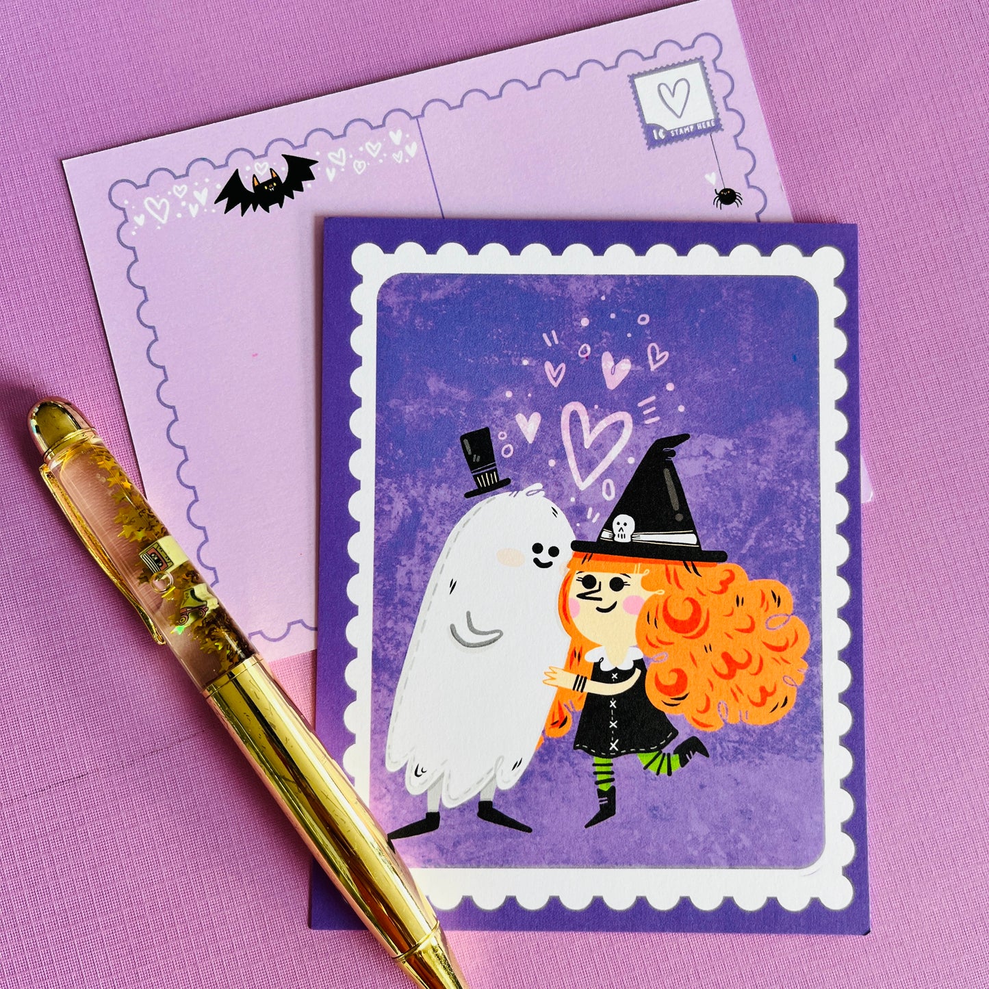 Spooky Love Postcard Set