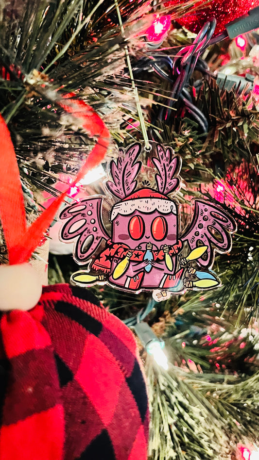 Festive Mothman Ornament