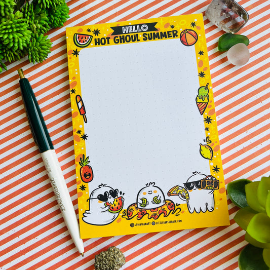 Hot Ghoul Summer Note Pad