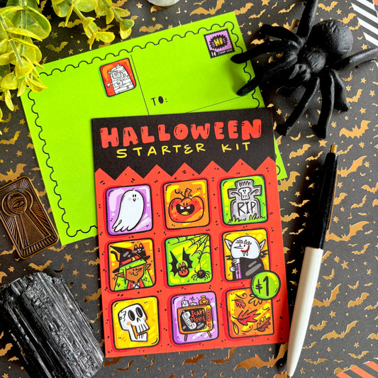Halloween Starter Kit Postcard Set
