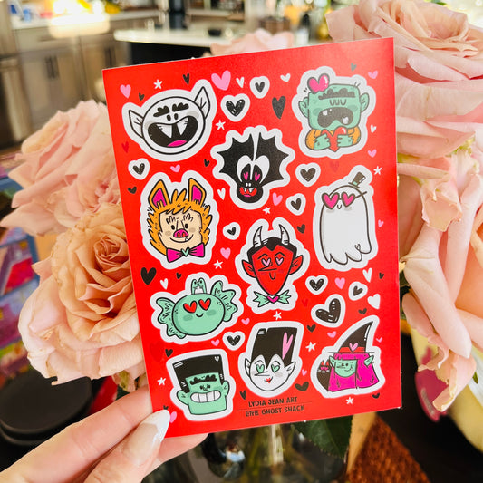 Valloween Gang Sticker Sheet
