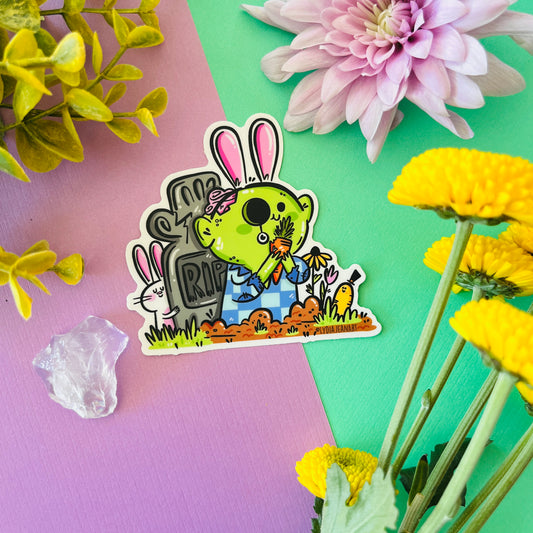 Spring O Ween Zombie Sticker