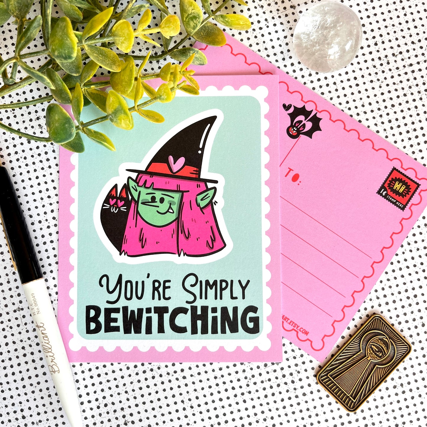 Valloween Postcard Set