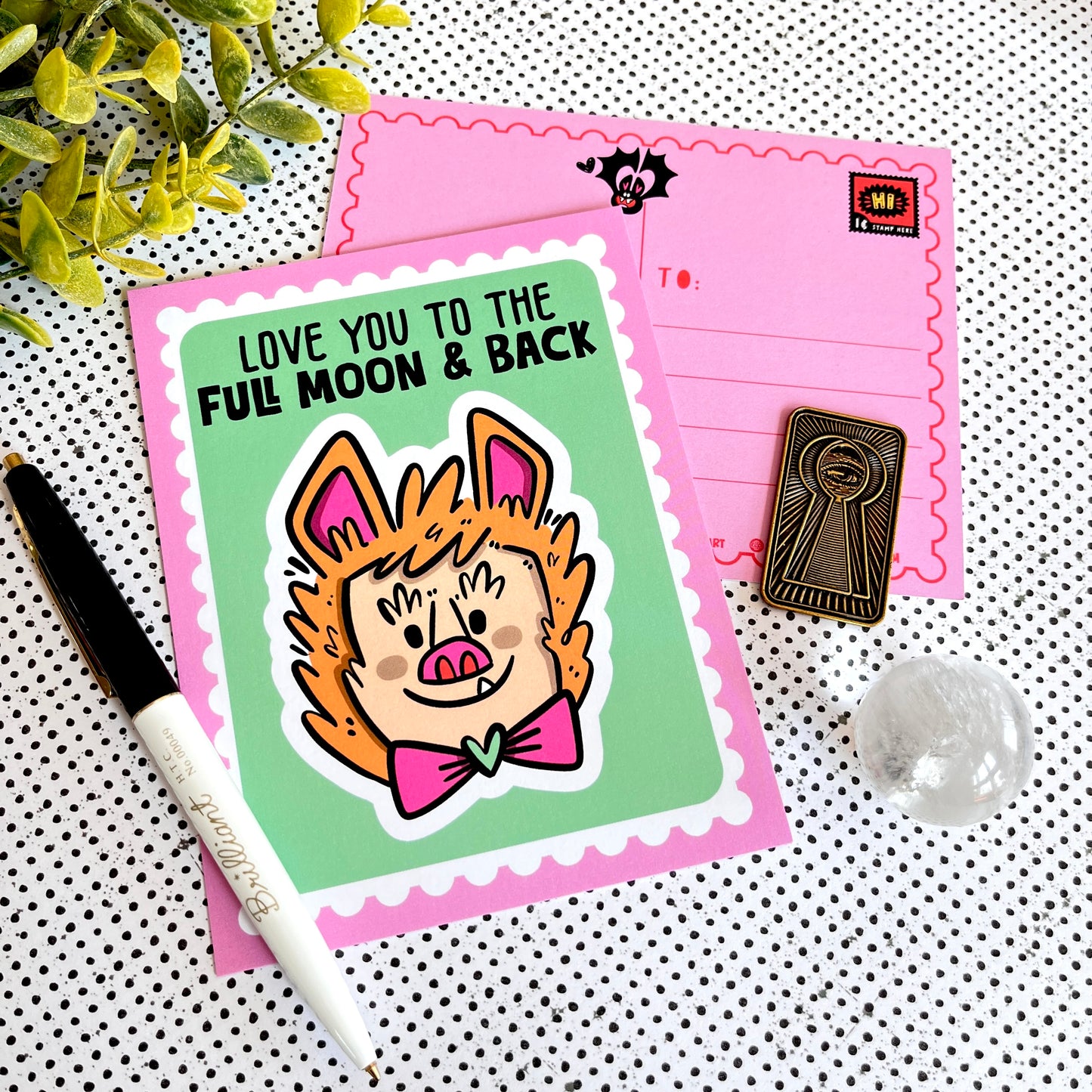 Valloween Postcard Set