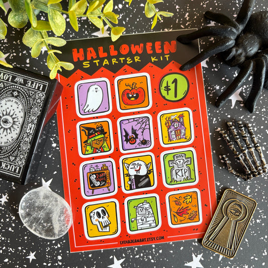 Halloween Starter Kit Sticker Sheet