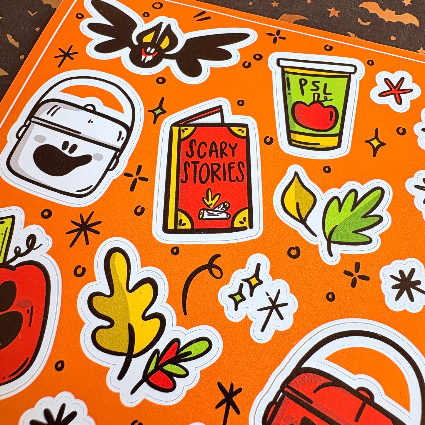Halloween Trick Or Treat Sticker Sheet