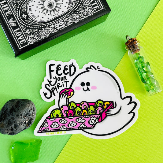 Feed Your Spirit Vinyl Sticker