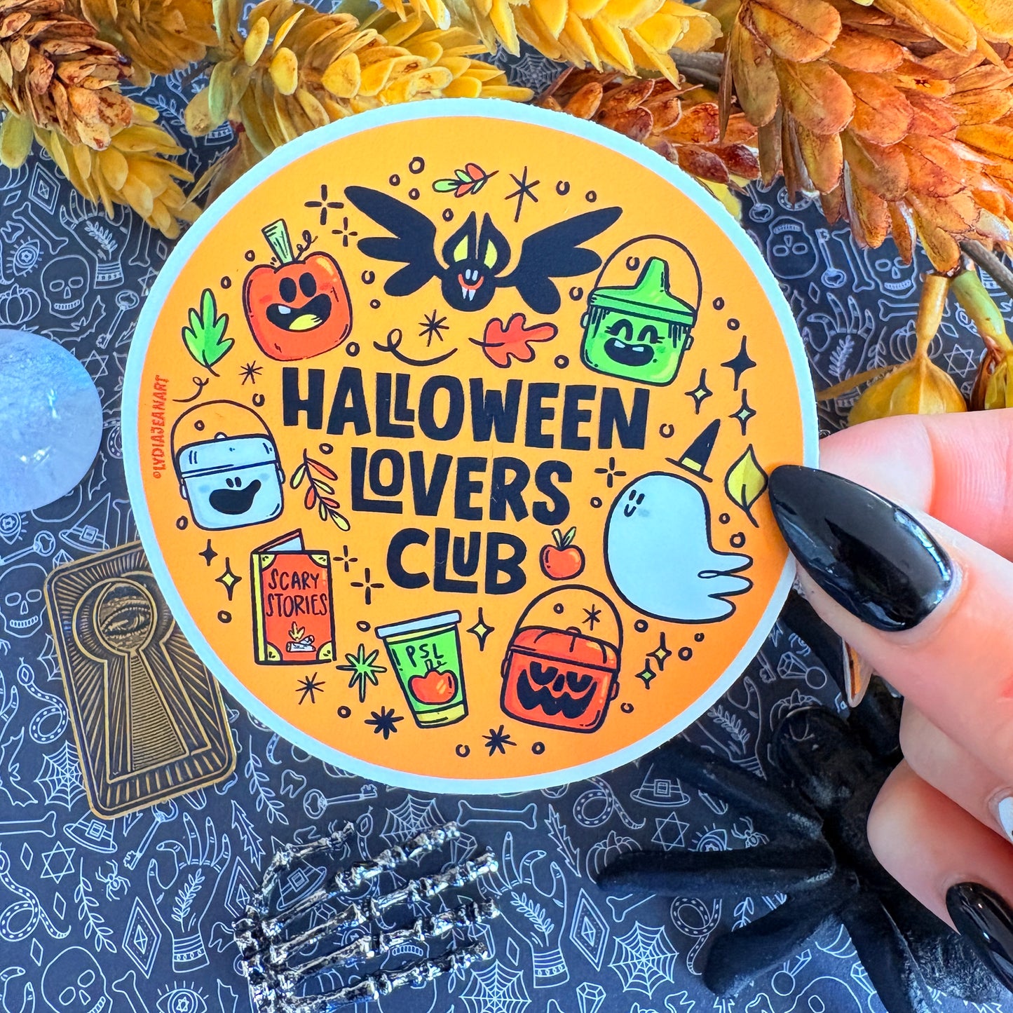 Halloween Lovers Club Sticker