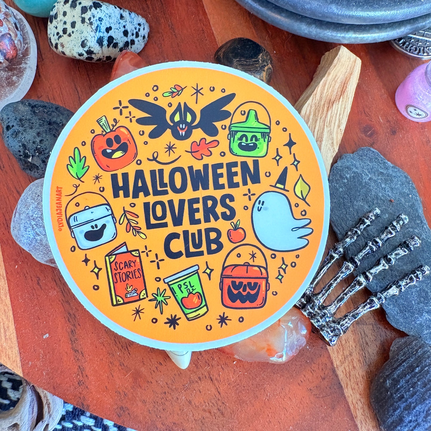 Halloween Lovers Club Sticker
