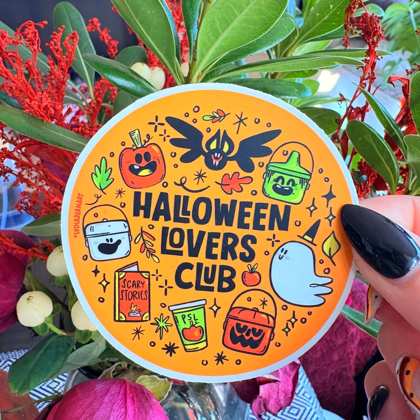 Halloween Lovers Club Sticker