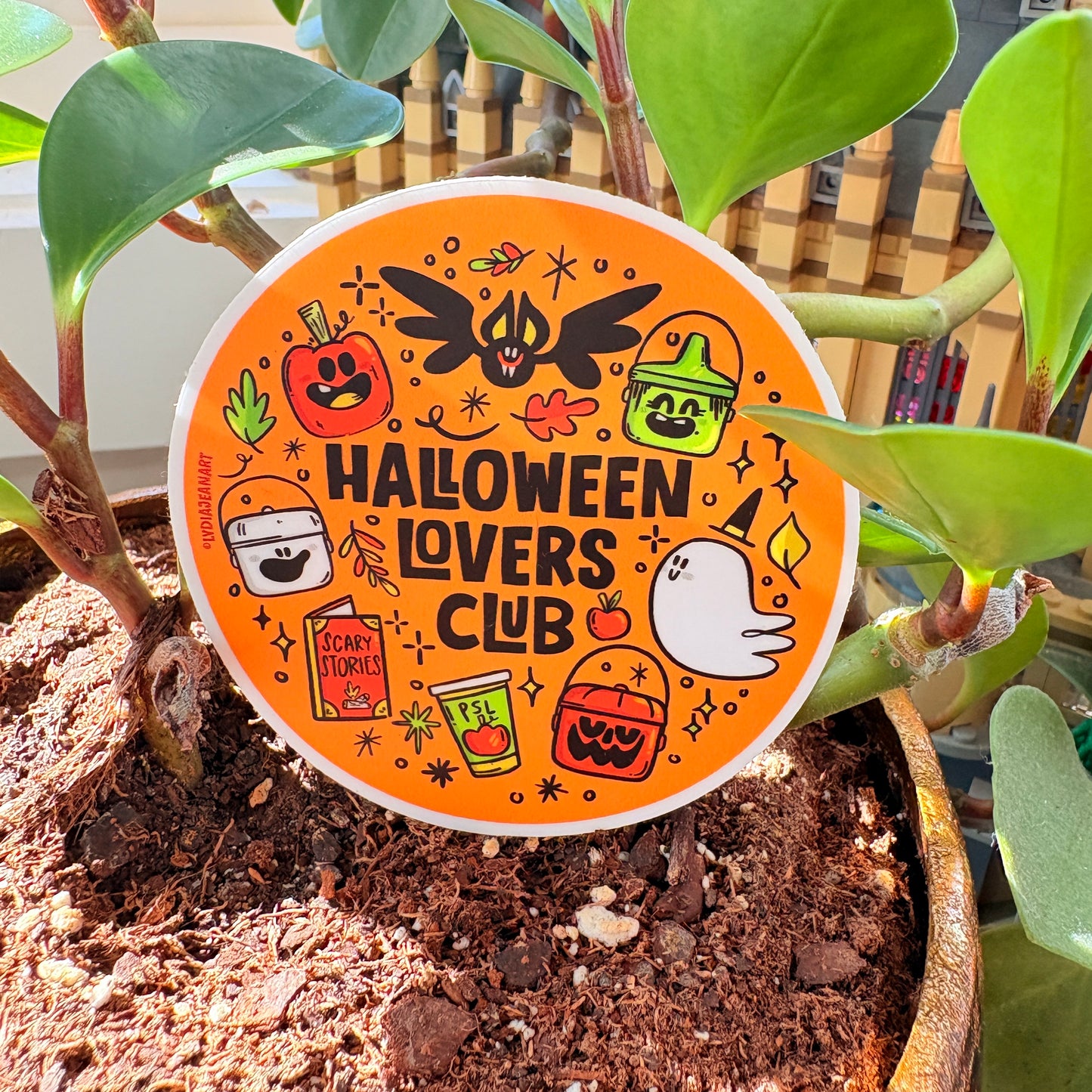 Halloween Lovers Club Sticker