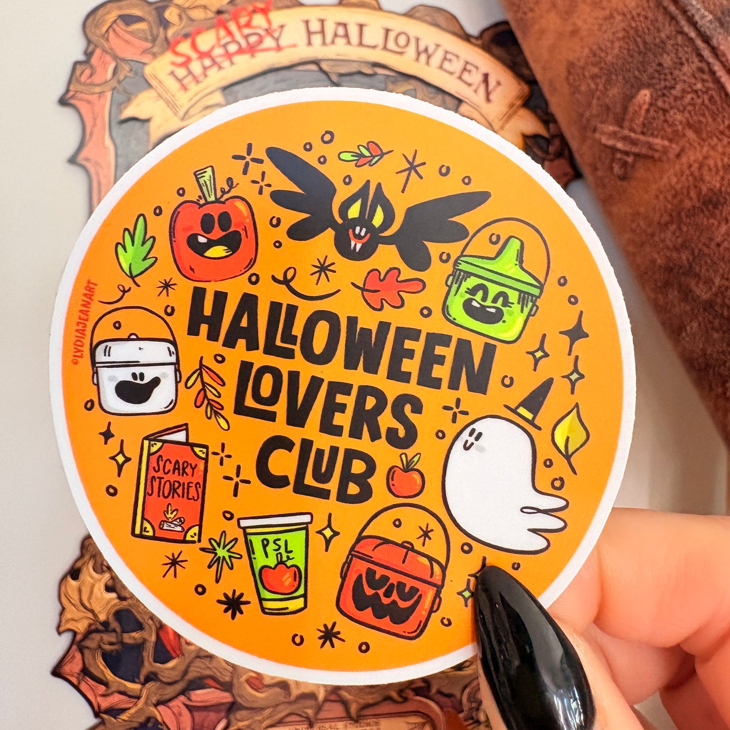 Halloween Lovers Club Sticker