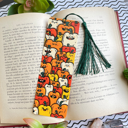 Pumpkin Pile Bookmark