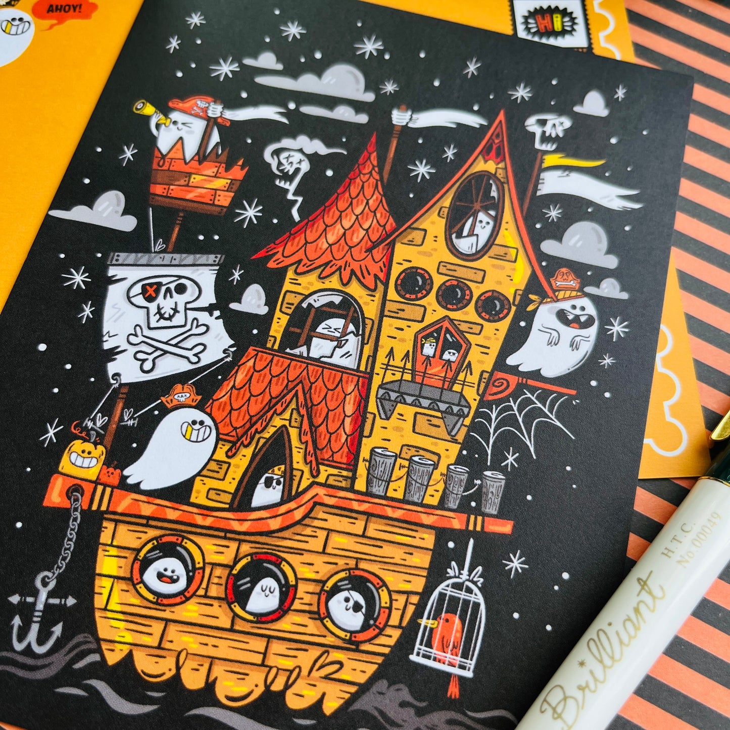 GHOST SHIP Postcard Set