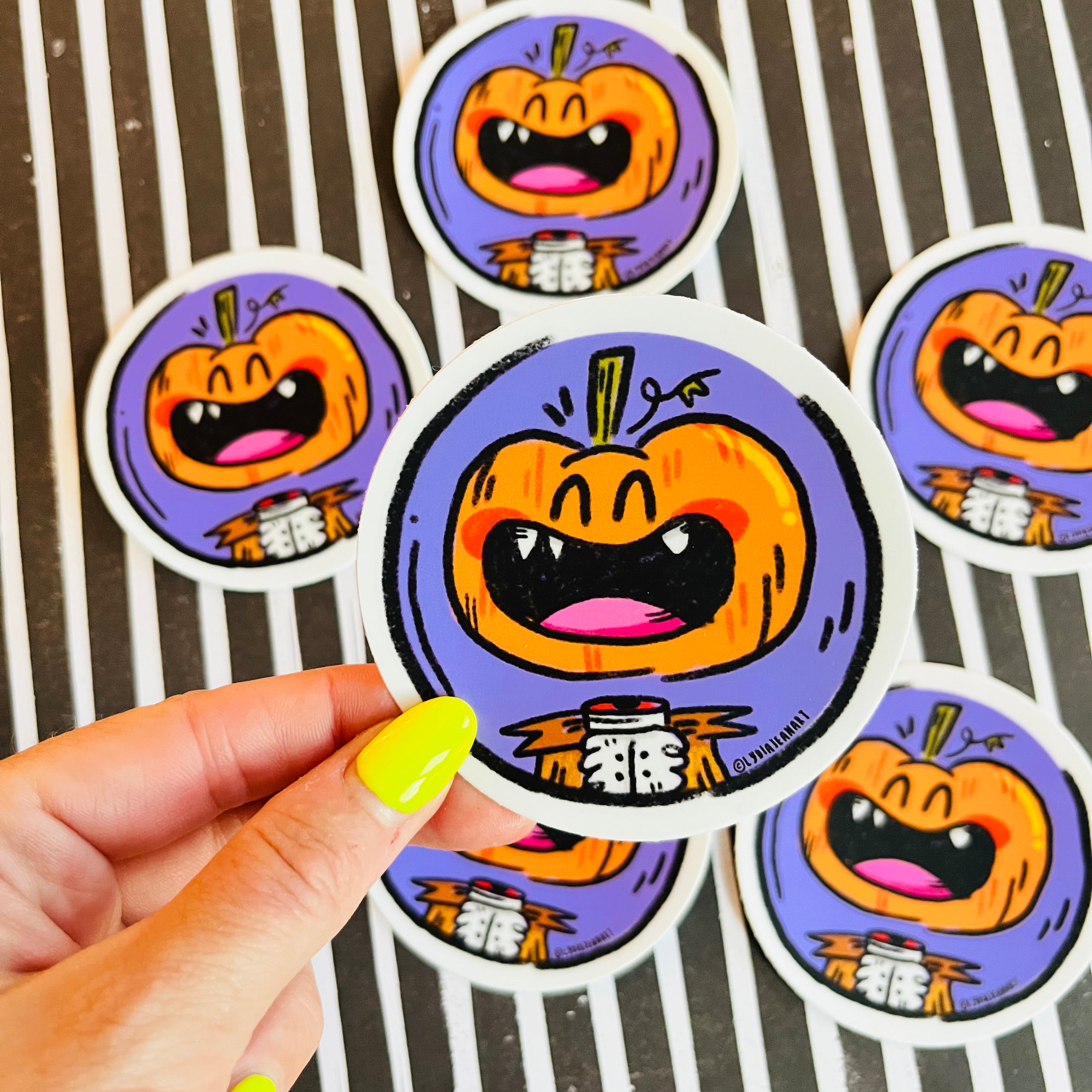 Headless Horseman Vinyl Sticker – Little Ghost Shack
