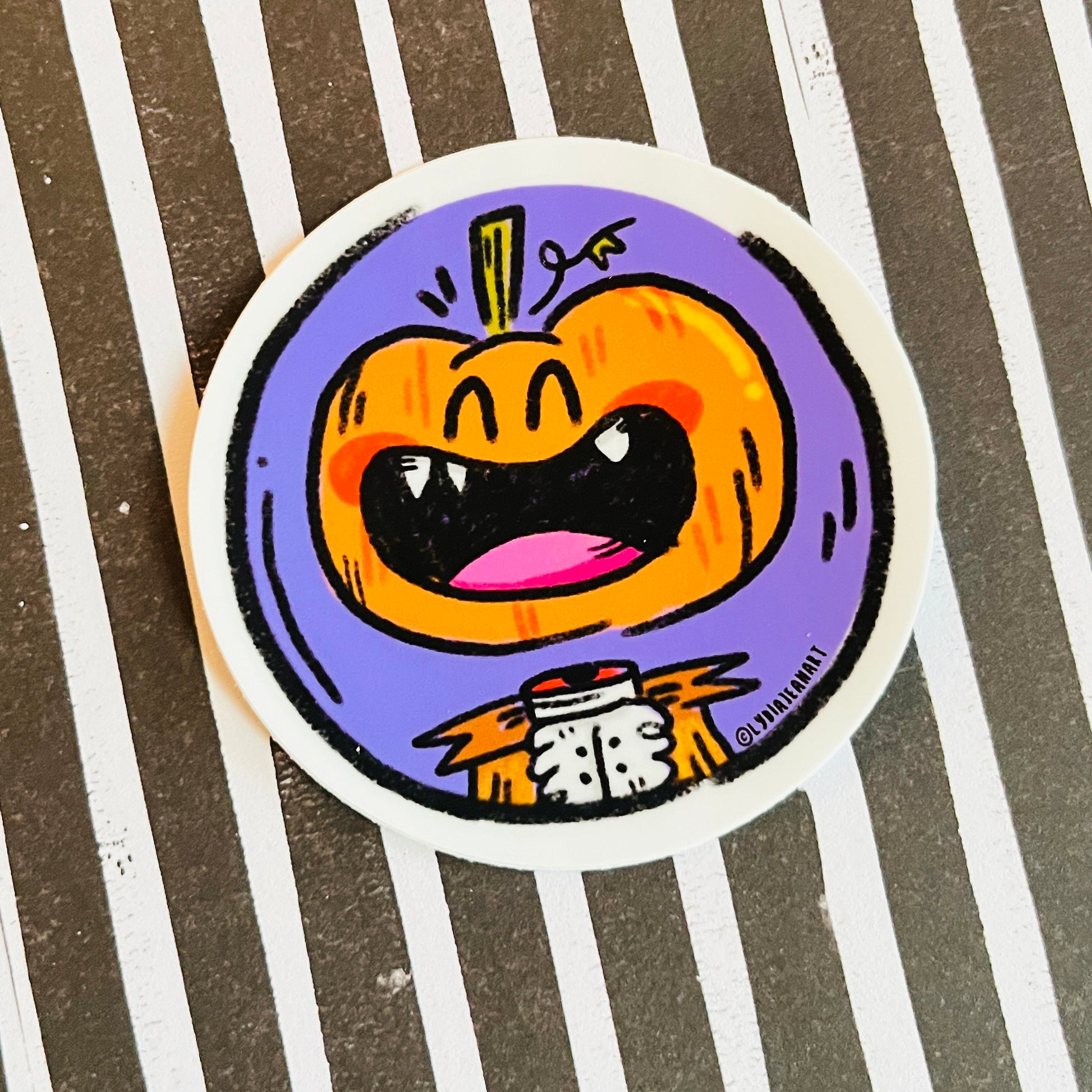 Headless Horseman Vinyl Sticker – Little Ghost Shack