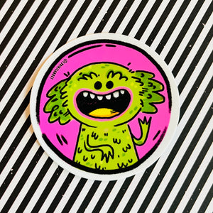 Cute Creature Vinyl Sticker