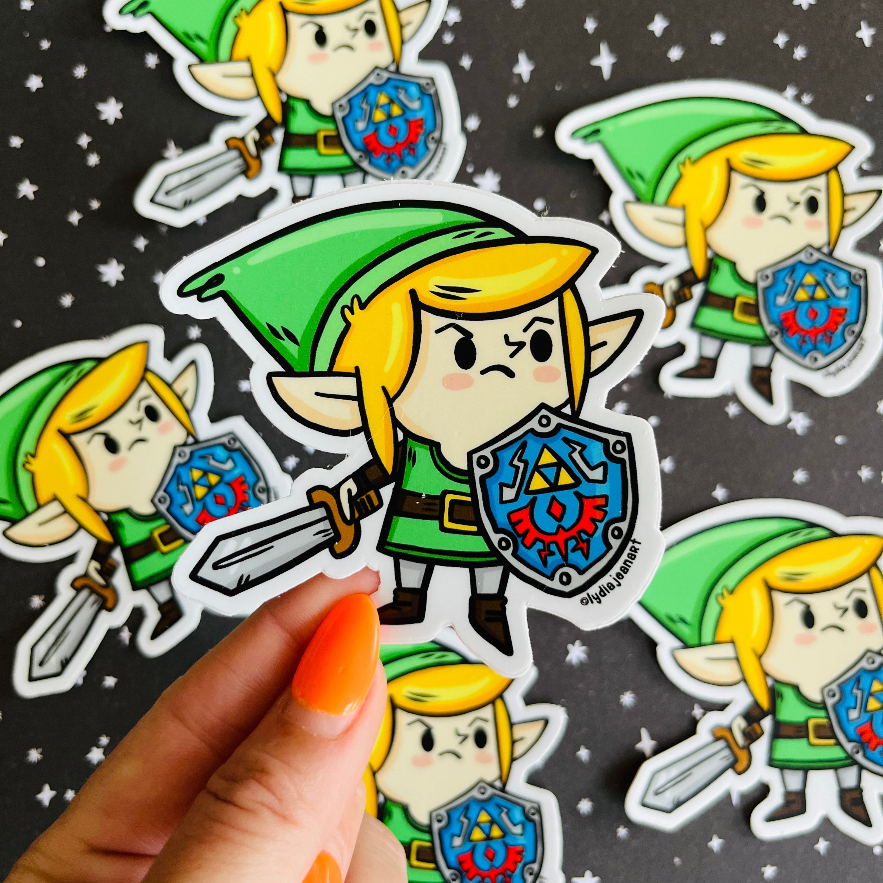 Link Vinyl Sticker – Little Ghost Shack