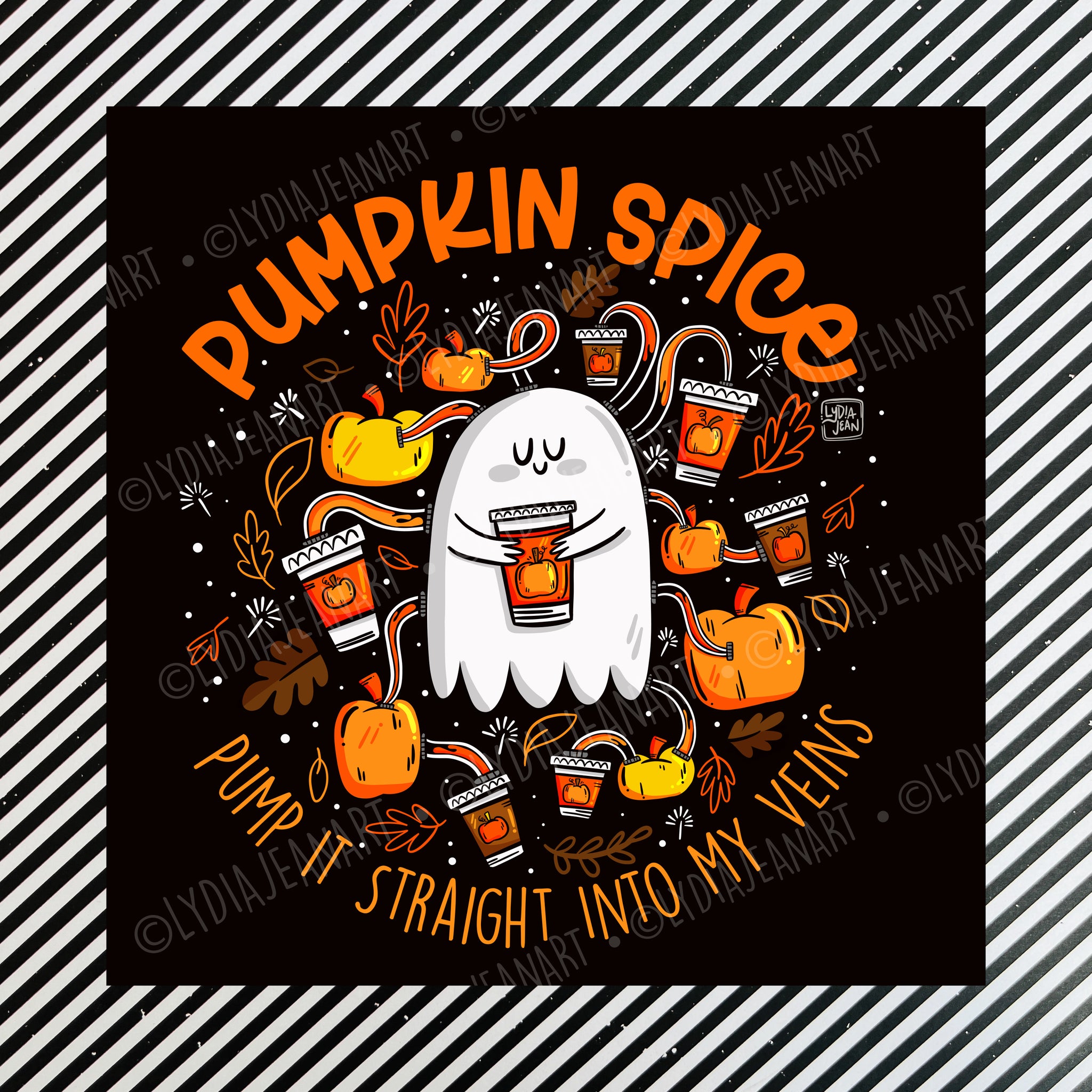 Pumpkin Spice IV Art Print