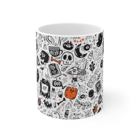 Spooky Stuff Ceramic Mug 11oz
