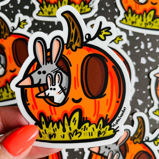 Pumpkin Pals Vinyl Sticker