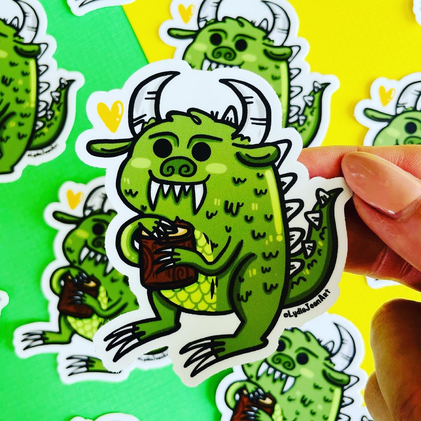 Hodag Vinyl Sticker