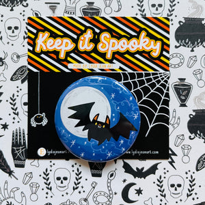 Vampire Bat Button / Magnet