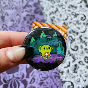 Baby Creature from the Lagoon Button / Magnet