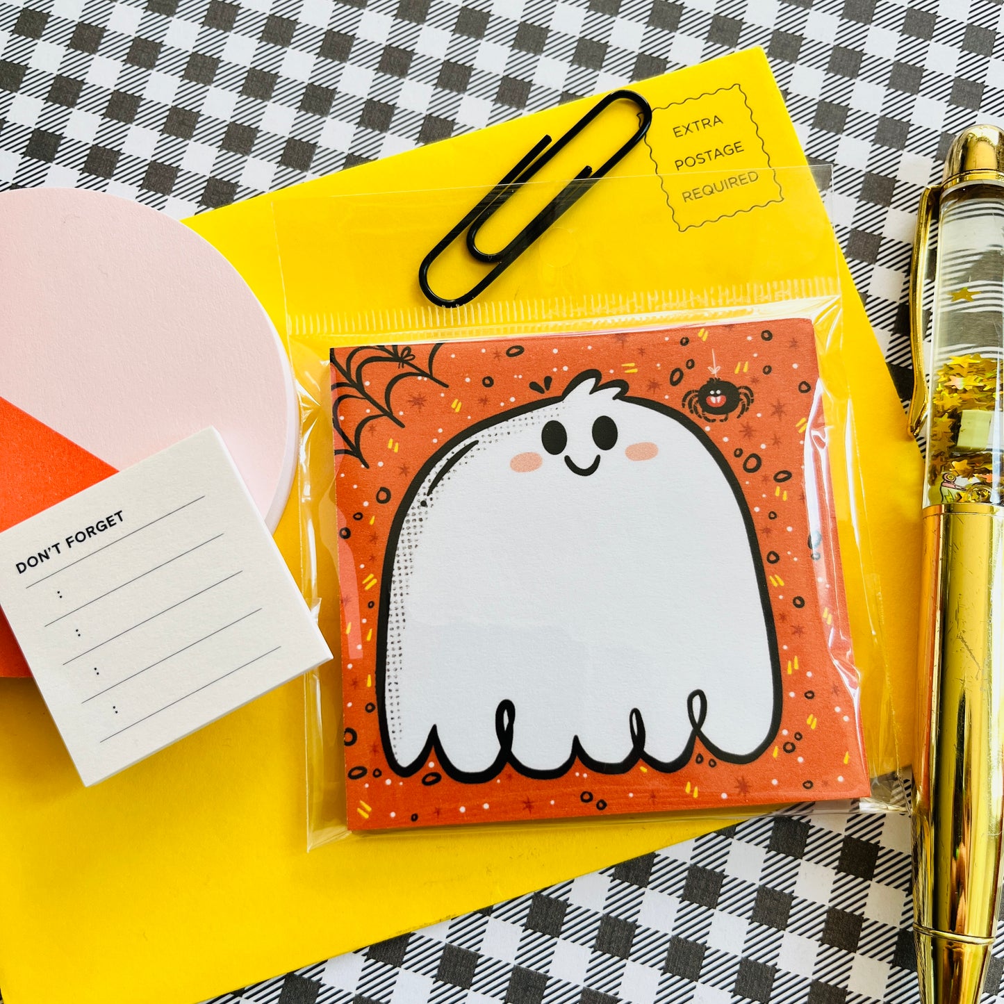 Ghostie Post It Sticky Notes