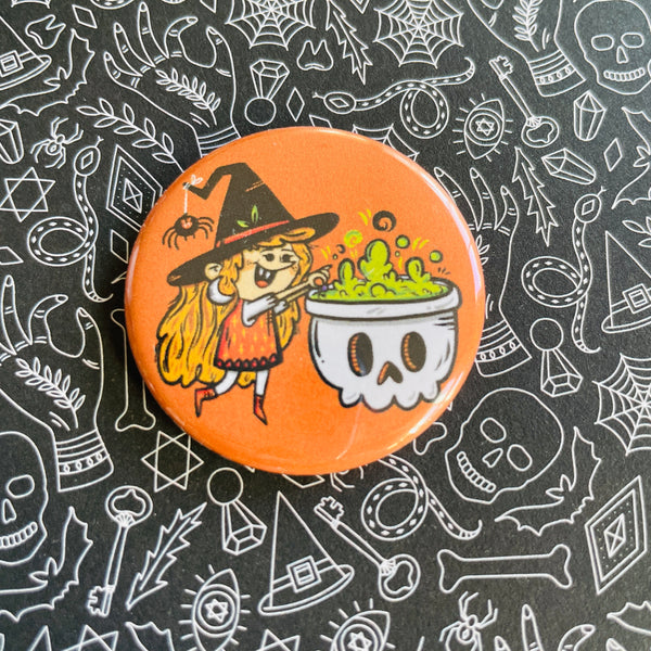 Witches' Brew Button / Magnet