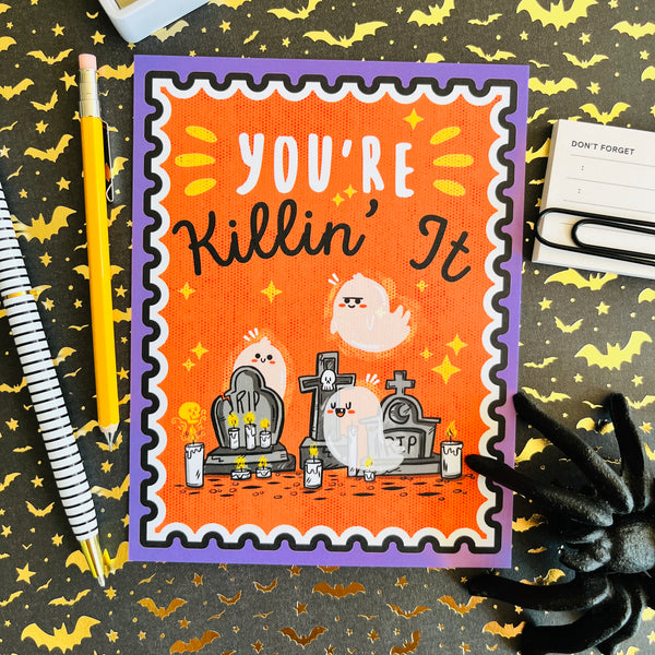 Spooky Tidings Postcard Set