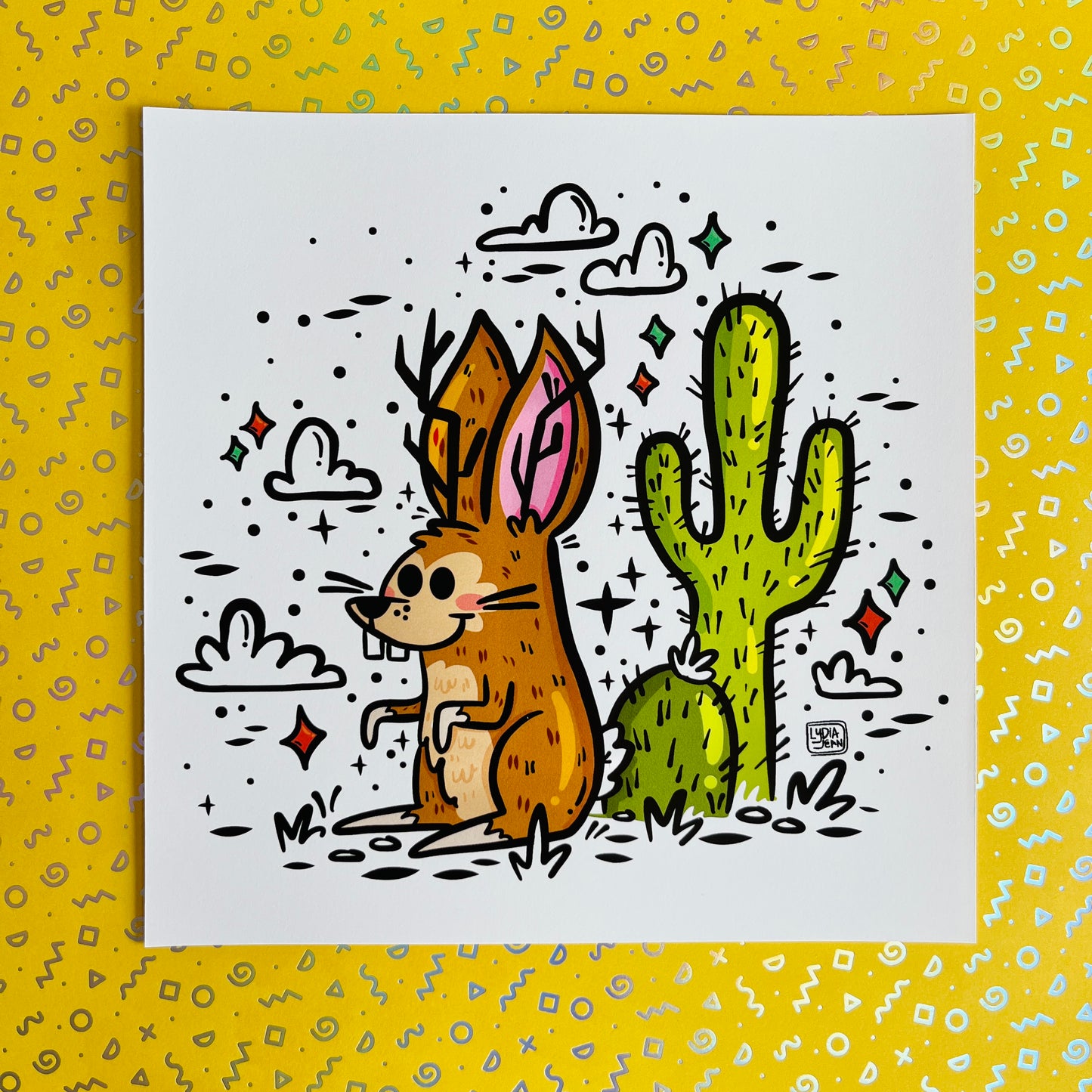 Jackalope Art Print