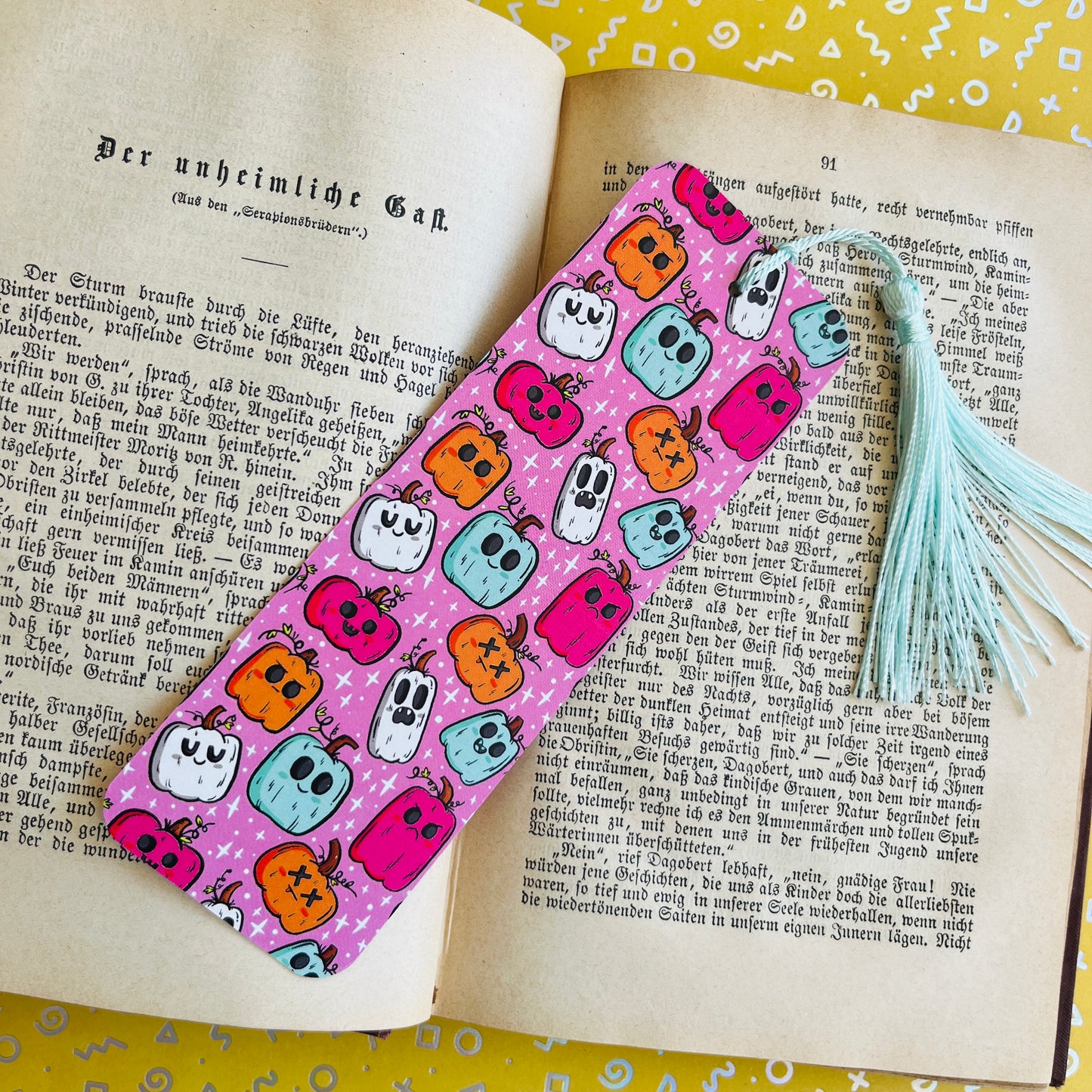 Pumpkin Patch Bookmark