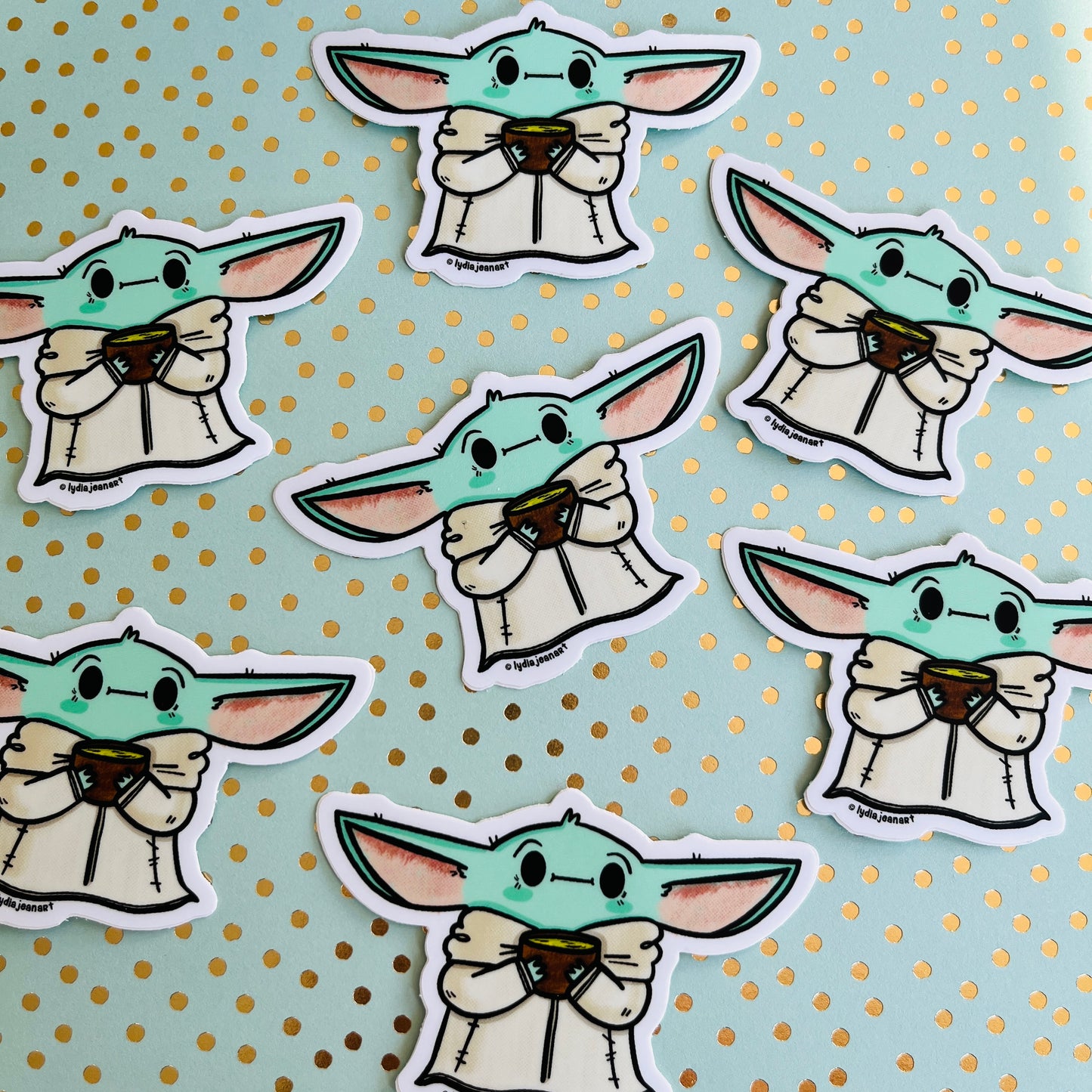 Space Gremlin Vinyl Sticker