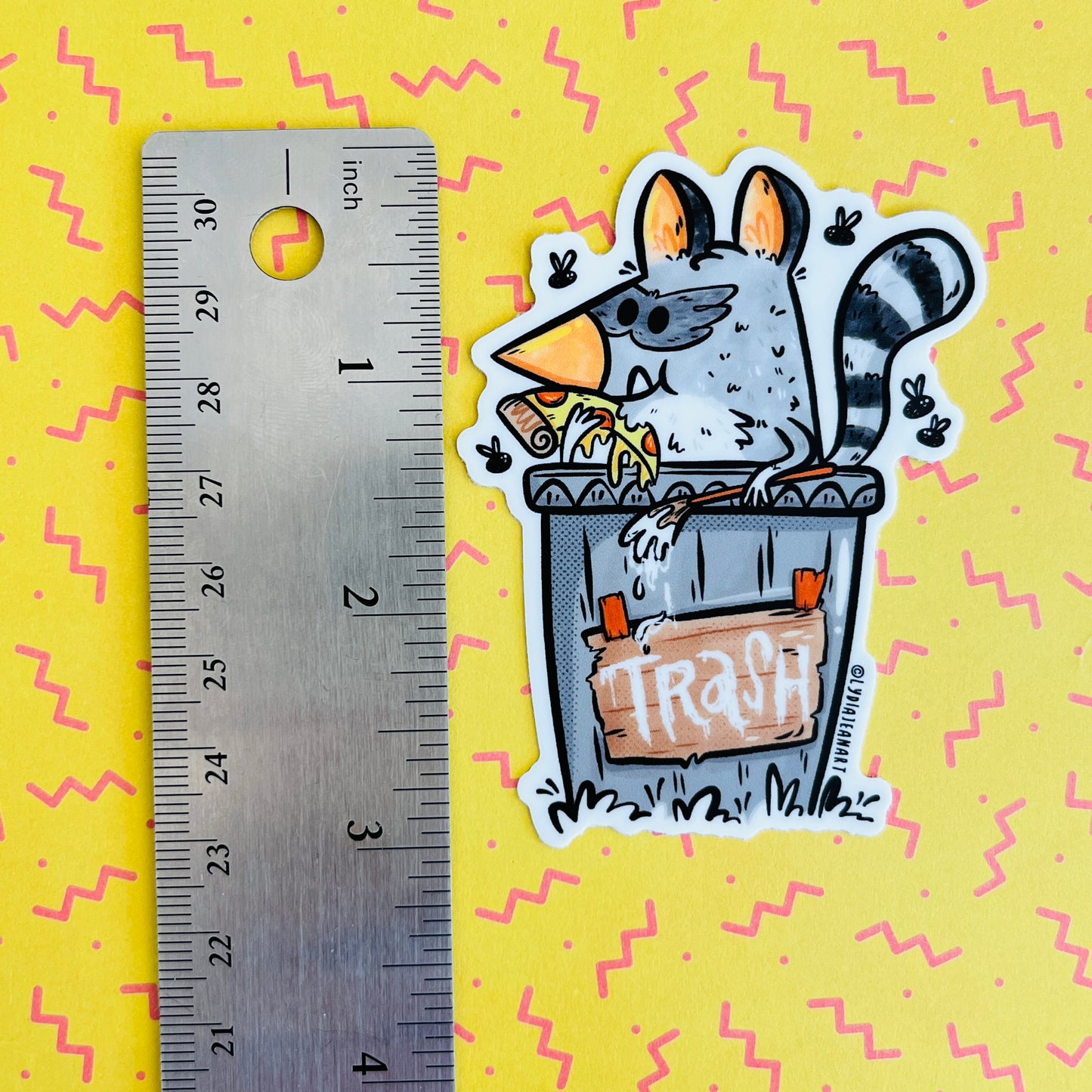 Trash Panda Vinyl Sticker