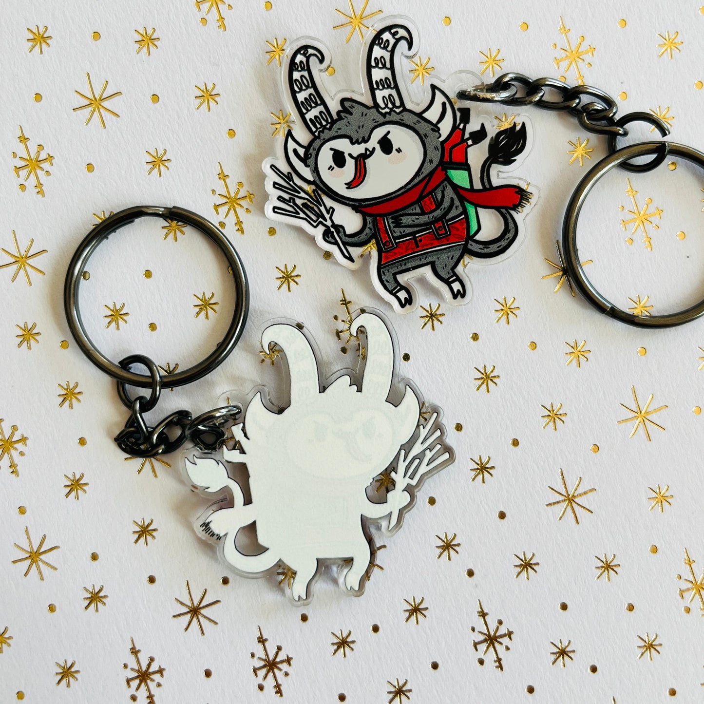 Krampus Keychain