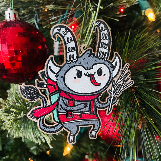 Krampus Krampusnacht Holiday Ornament