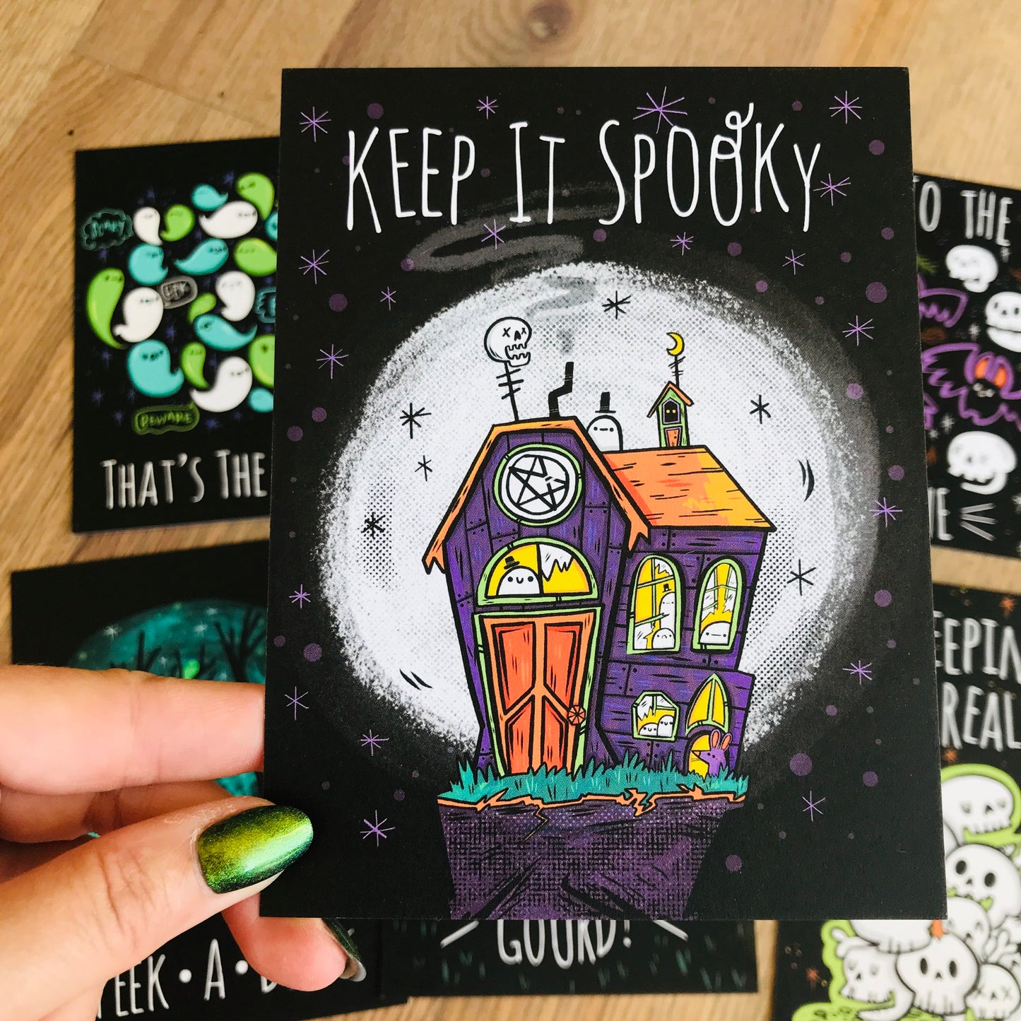 Keep It Spooky Postcard Set