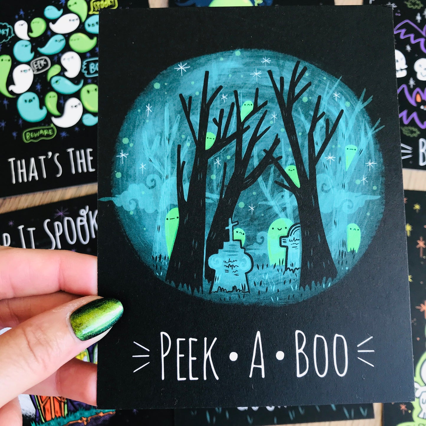 Keep It Spooky Postcard Set