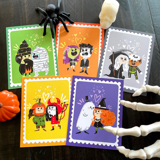 Spooky Love Postcard Set