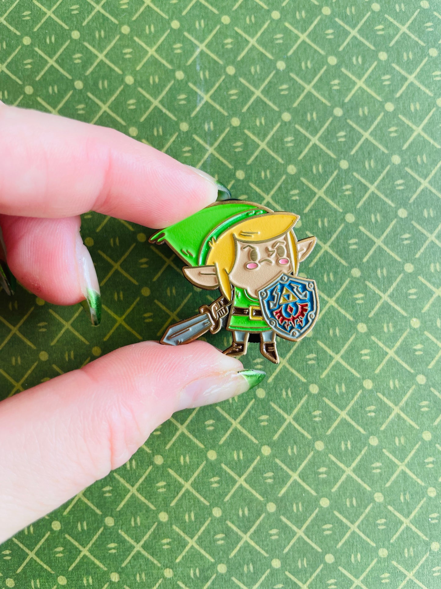 "The Hero Enamel Pin