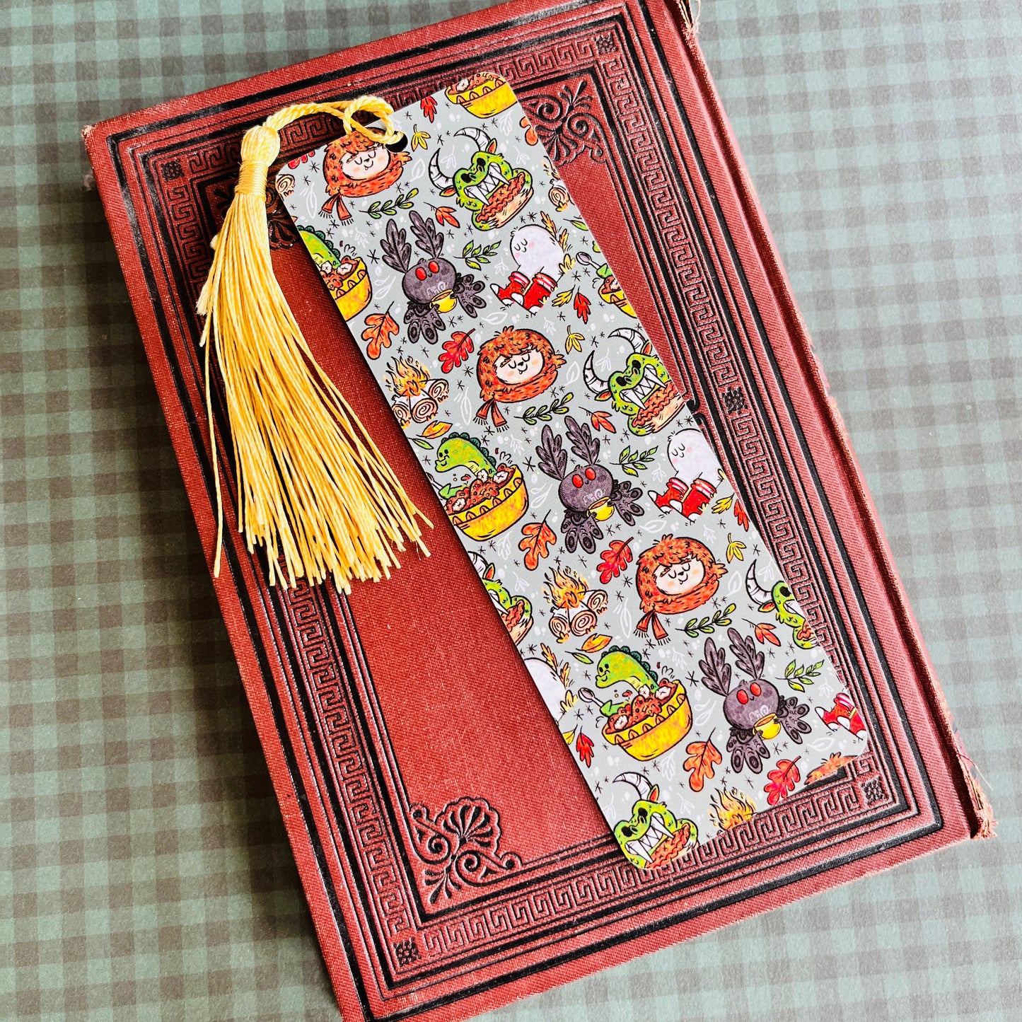 Fall Cryptids Bookmark