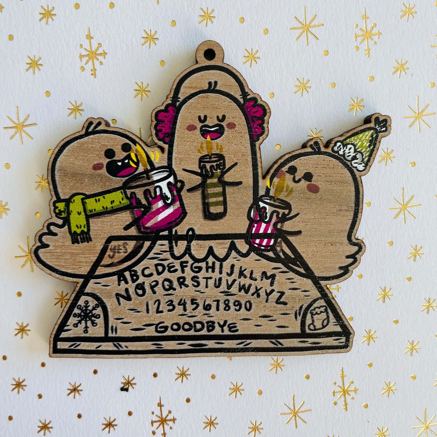 Ouija Holiday Ornament